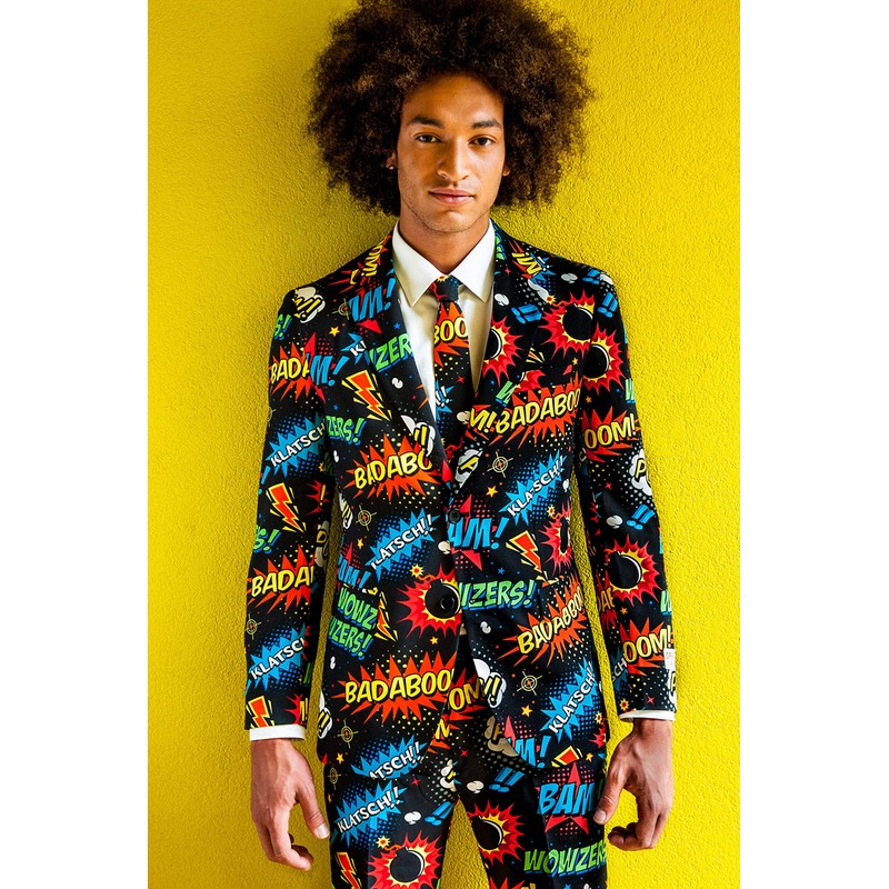 Opposuits Badaboom Suit For Men Comes With Jacket, Pants and