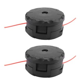 Focket Trimmer Head,2Pcs Max 10,000 RPM High Durability String Trimmer Head Brush Cutter Head Strimmer Accessories for Lawn Mower Echo Speed-Feed 400 Heads SRM-225 SRM-230 SRM-210
