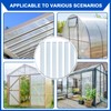 Innconee 50 Pcs Polycarbonate Greenhouse Panels U Connector Profile U