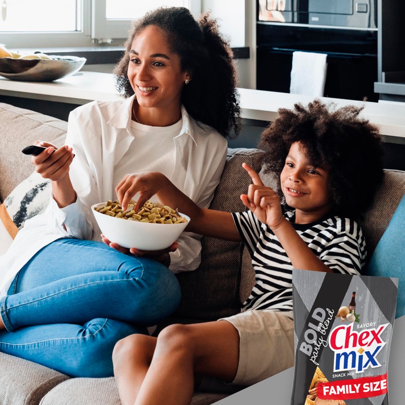 Chex Mix Bold Party Blend Savory Snack Mix, Family Size,
