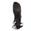 Bombshell Hair Extensions 3/4 Half Head Hair Piece 24 inches