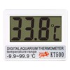 Aquarium Thermometer, Water Thermometer with Large LCD Display, Terrarium Water