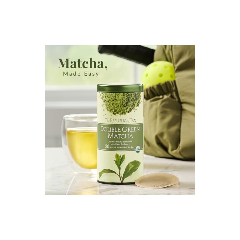 The Republic of Tea Polvo orgánico para té matcha