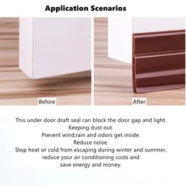 Door Blocker For Bottom Of Door, Door Draft Stopper, Under Door Gap Filler, Door Bottom Seal Strip, Door Draft Stoppers, Door Draft Stoppers For Bottom Of Door, Under Door Draft Stopper, Door Sweep