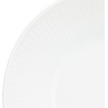 Royal Copenhagen 1016914 White Fluted Deep Plate, 6.7 inches (17