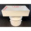 6x4x4 Downspout Adapter (White)