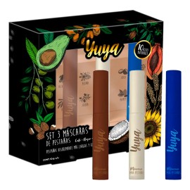 Set De Mascaras De Pestañas 10 Aceites Naturales 30g Yuya