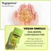 Vegan Omega-3 DHA Supplements - Premium Fish Oil Alternative from