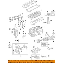 Genuine Nissan Parts - Gasket-Rocker Cover (13270-JG30A)