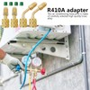 New R410a Adapter for Mini Split System, Charging Vacuum Port