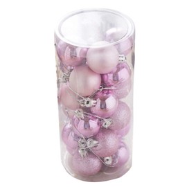 Christmas Tree Ball (Pack of 24) Gorgeous Christmas Ornament Ball Ornament Christmas Tree Decoration Balls Ornament Christmas Gift Ball Ornaments Pull Out The Charm of The Nordic Decor