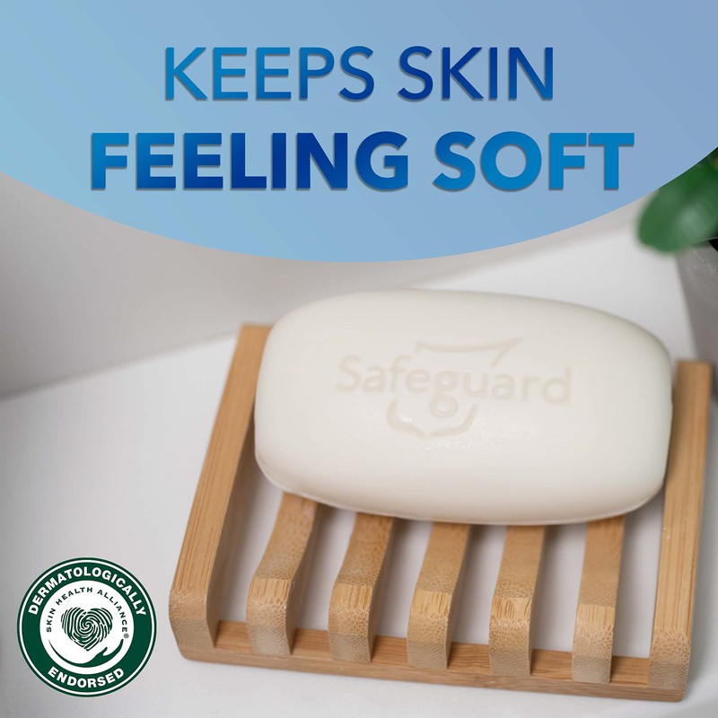 Safeguard Safeguard Antibacterial Soap, White With Aloe, 4 Oz Bars