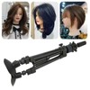 Wig Head Holder Suction Aluminium Alloy Portable Adjustable Wig Head