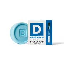 Duke Cannon Supply Co. Bar Soap Puck Bundle - Men's Rounded Bar Soap with Masculine Scents - Disc-Shaped Mens Soap - All Skin Types - Hydrating & Deep Cleansing - Superior, 5 oz (4 Pack)