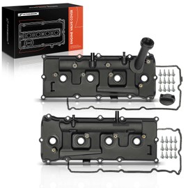 A-Premium Engine Valve Cover with Gasket & Oil Filler Cap & Bolts Compatible with Nissan Pathfinder 2008-2012, Titan Armada 2007-2015, NV2500 NV3500 2012-2017 & Infiniti QX56 2007-2010, V8 5.6L