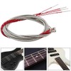 5Pcs Steel Bass String Musical Instrument Accessories for Guitar Beginner