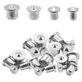 Litoexpe 24 Pieces Dowel and Tenon Center Transfer Plugs, Doweling Centering Pins for Woodworking, 1/4", 5/16", 3/8", 1/2"