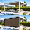 Sunocity 10'X 16' 90% Sun Shade Cloth Outdoor Patio Mocha