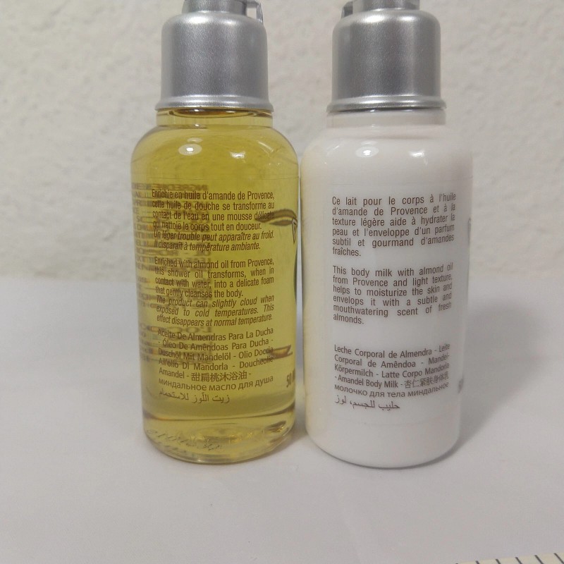 L’OCCITANE L'occitane Almond Shower Oil & Body Milk Set 50ml