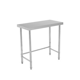 Garvee Stainless Steel Work Table 18x36 Inch, Stainless Steel Kitchen Food Prep Commercial Utility Work Table,Silver
