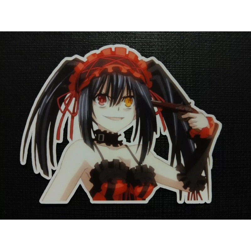 Kurumi Tokisaki Date a Live Glossy Sticker Anime Waterproof! V2