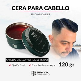 Cera Para Cabello The Good Guys Strong Pomade 120g                                                                                                    