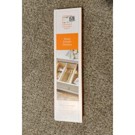 Squared Away Deep Expandable Drawer Dividers (Set of 2) Brand New