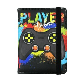 Game Passport Holder for Women and Men PU Leather Passport Cover for Travel