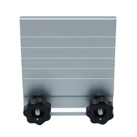 Extreme Max 3005.4146 Straight Aluminum Slider Base for Tracker Versatrack Systems