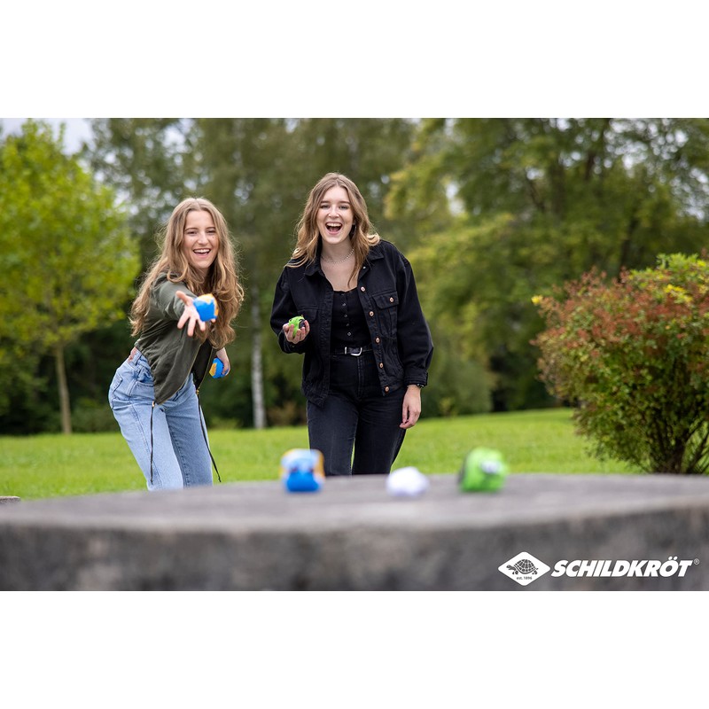 Crossboccia Doublepack Heroes Mexican & Dude Bocce Game, 2x3 Balls