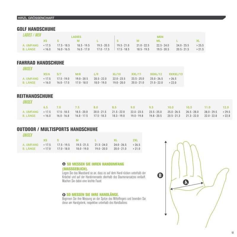 Hirzl Men's Trust Hybrid Men (White/Black LH, M/L)