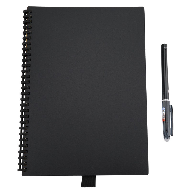 Smart Reusable Erasable Notebook with Pen for Writing Drawing Support