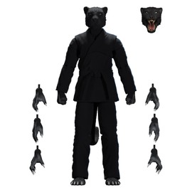 Icon Heroes Zoo Jitsu Fighters: Paulo The Panther (Black Gi) 6-Inch Action Figure