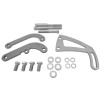 March Performance Small Block Chevy Power Steering Bracket Saginaw V-belt
