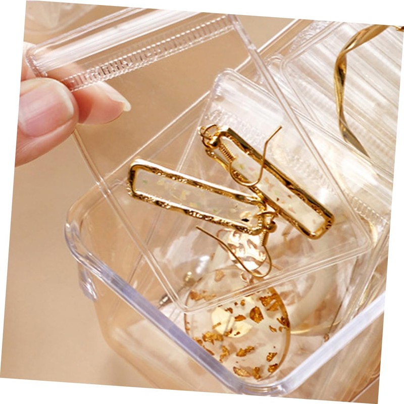 COHEALI Jewelry Storage Pouches 100 Pack Sealing Zipper Bags for