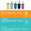 Klean Kanteen 19322079921016 Insulated Tumbler with Straw, Shale Black, 16oz,