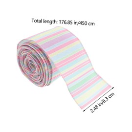 Operitacx 1 Rolle verpackung Band Geschenkpapier Gold blaues Band Sackleinenband Banddekoration Wand DIY liefert Multifunktions-Bastelband Pastellband Paketband Polyester