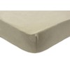 Jollein Jersey Fitted Sheet for Cradles Olive Green 40/50 x