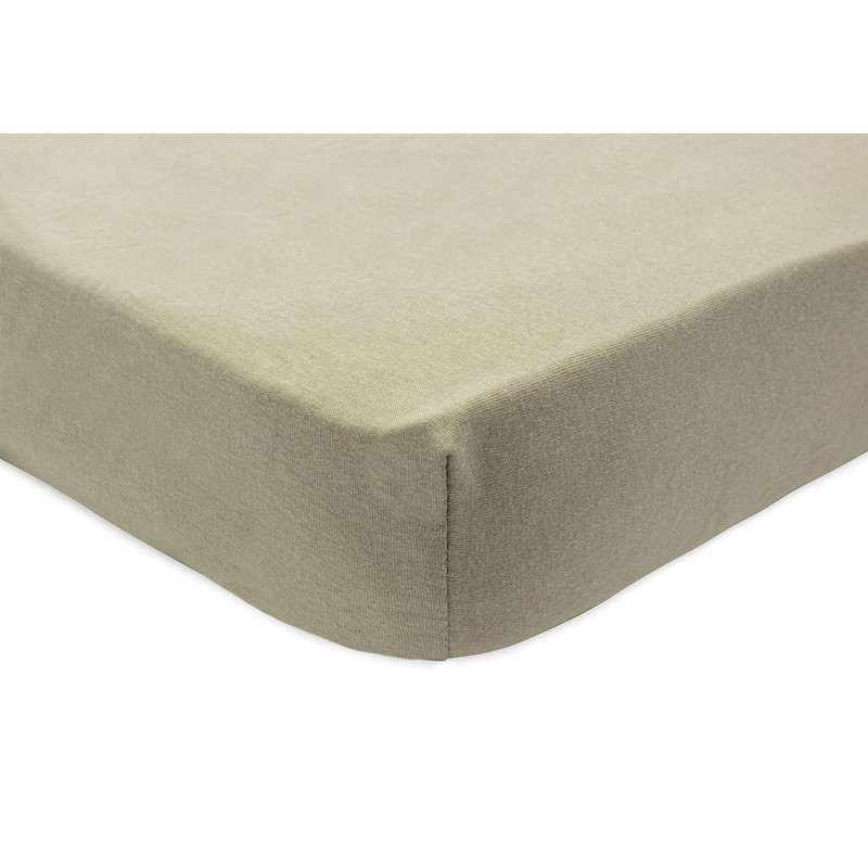 Jollein Jersey Fitted Sheet for Cradles Olive Green 40/50 x