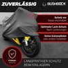 BUSHBOCK® Premium Cover Indoor Motorcycle Tarpaulin Dust Protection Elastic Breathable