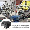 sourcing map 4pcs Star Knobs M8 x 16mm 304 Stainless