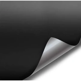VViViD® Satin Flat Matte Stealth Jet Black Vinyl Wrap Roll with Air Release Technology (1.5ft x 5ft)