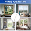 Wintcomfort Adjustable Window Security Bar, Heavy Duty Sliding Window Security