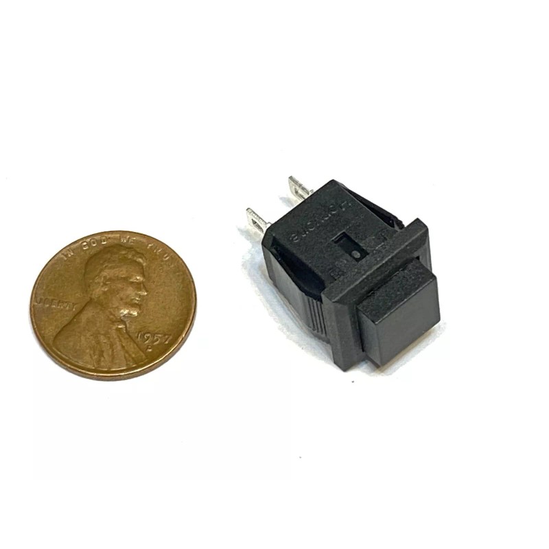 NC 1 Piece NC square Black DS-430 push button switch