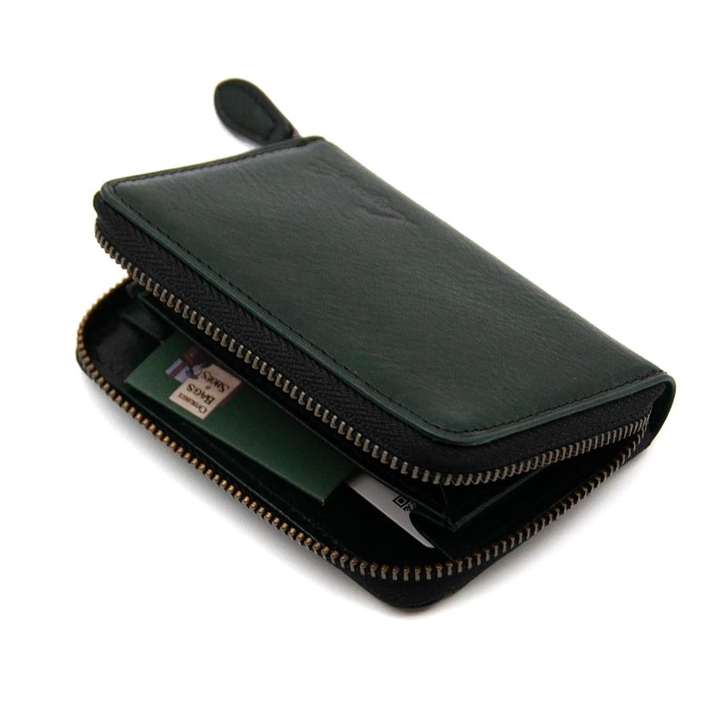 Lugard No. 5185 Aoki Bag, Coin Purse, Box Type, Zipper,