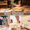 ISDVBUY 20 PCS Dowel Pins Center Point Set - Tenon