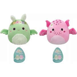 Squishmallows Flip-A-Mallows 5-Inch, Kellytoy Plush, Tove & Shea