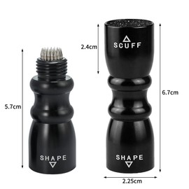 GisWell Cue Tip Shaper, 3 in 1 Snooker Cue Tip Shaper, Billiard Cue Accessories for Effective and Rapid Repair Cue Tip, Snooker Accessories