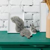 Hehglng Grey 30cm Simulation Plush Squirrel Squirrel Stuffed Animals Plush