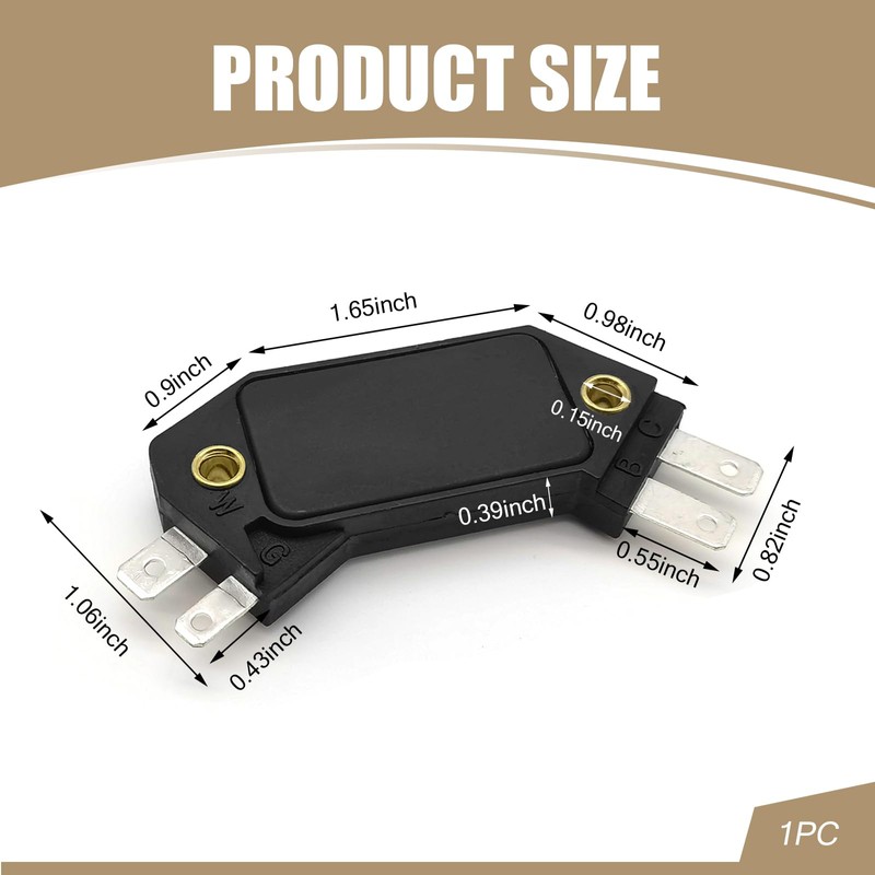 Gseigvee 1 PC Automobile Ignition Module, Engine Ignition Control Module